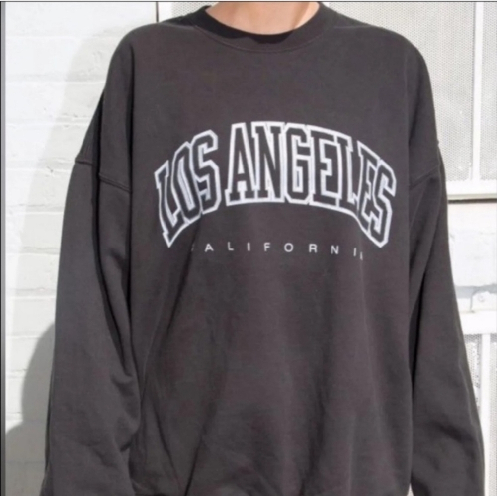 J. Galt Black Los Angeles Sweatshirt
